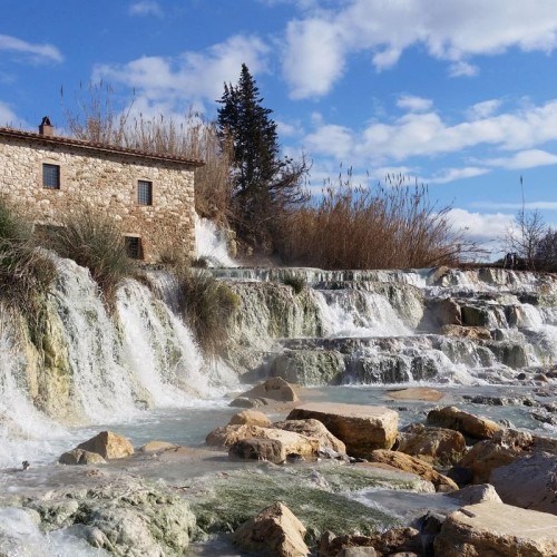 Cascate del Mulino-Hot Spring