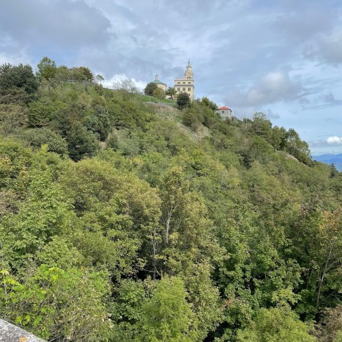 Percorso EX Guidovia del Santuario della Madonna della Guardia